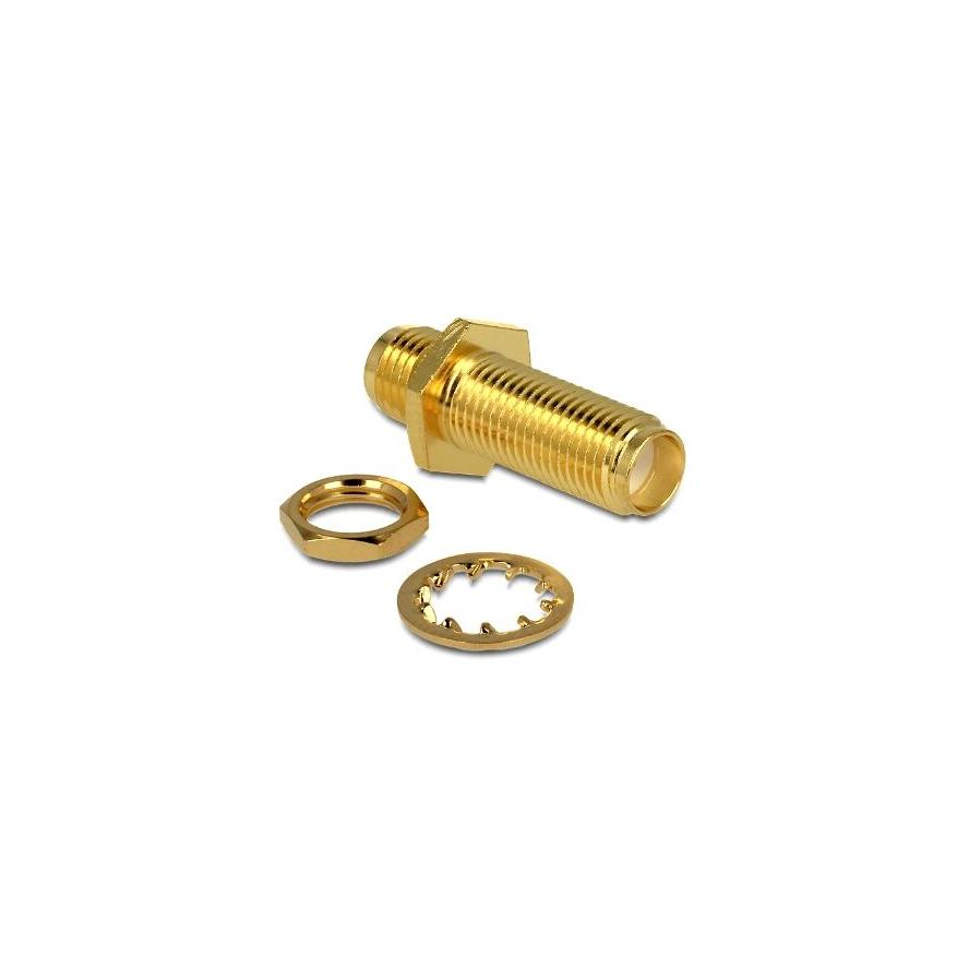 DELOCK HF Adapter SMA -> SMA Bu/Bu (88779)