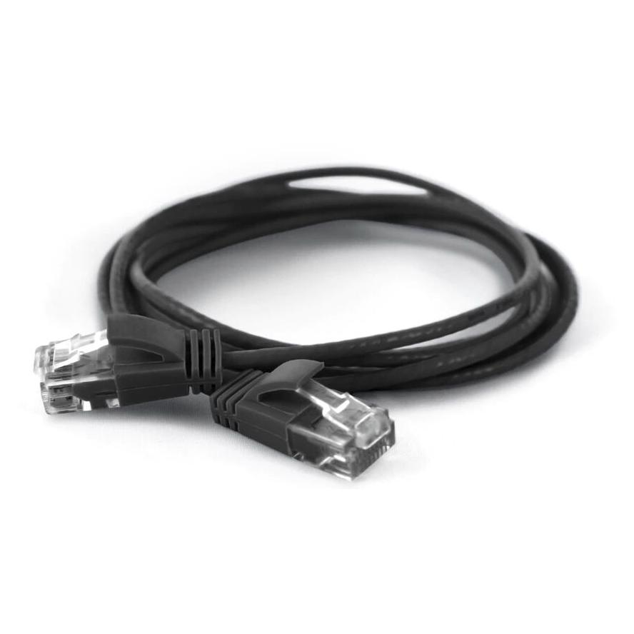 Wantec UTP CAT6a Patch kábel 3m - Fekete (7316)