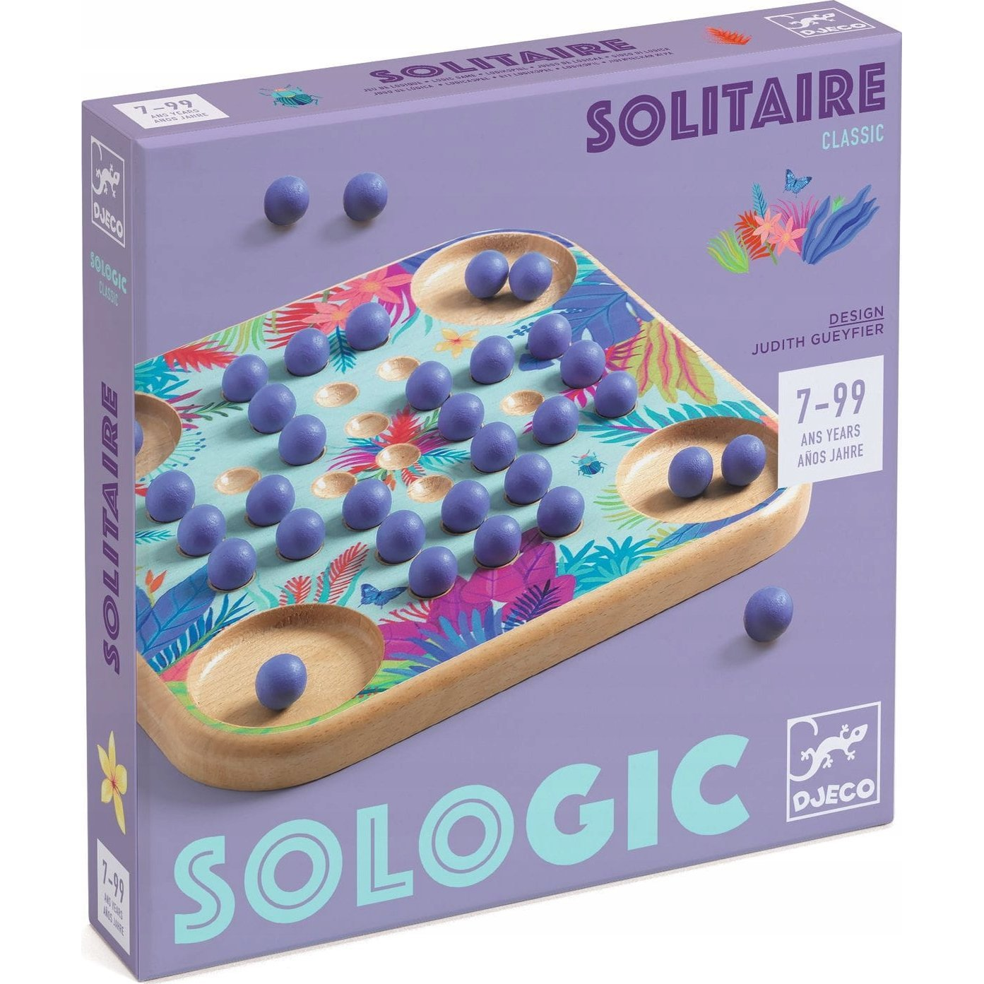 Logikai játék - Szoliter - Solitaire (DJ00813)