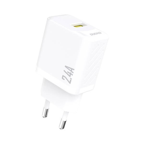 Ładowarka Dudao A23 2.4A USB-A - biała