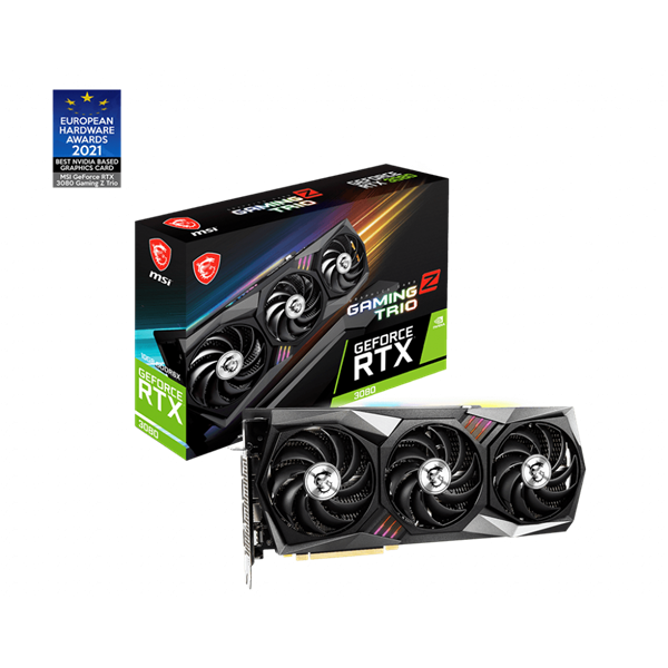 MSI GAMING RTX 3080 Z TRIO 10G NVIDIA GeForce RTX 3080 10 GB GDDR6X