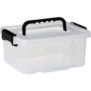 IRIS Uno Box 11,5 literes tárolódoboz zárható tetővel, fogóval 12340800 (PT12340800)