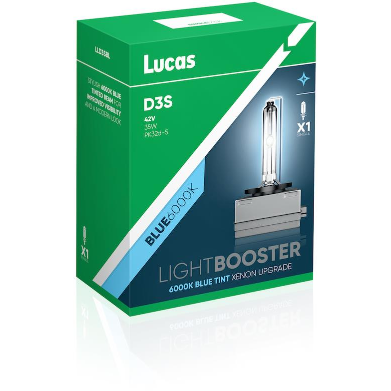 Lucas Lightbooster Blue D3S 35W 6000K (LLD3SBL)