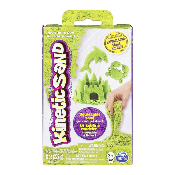 Kinetic Sand KNS RFL 8oz Neon Sand Box - Purple GML