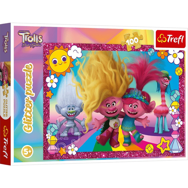 Trefl 14829 puzzle 100 pz Cartoni