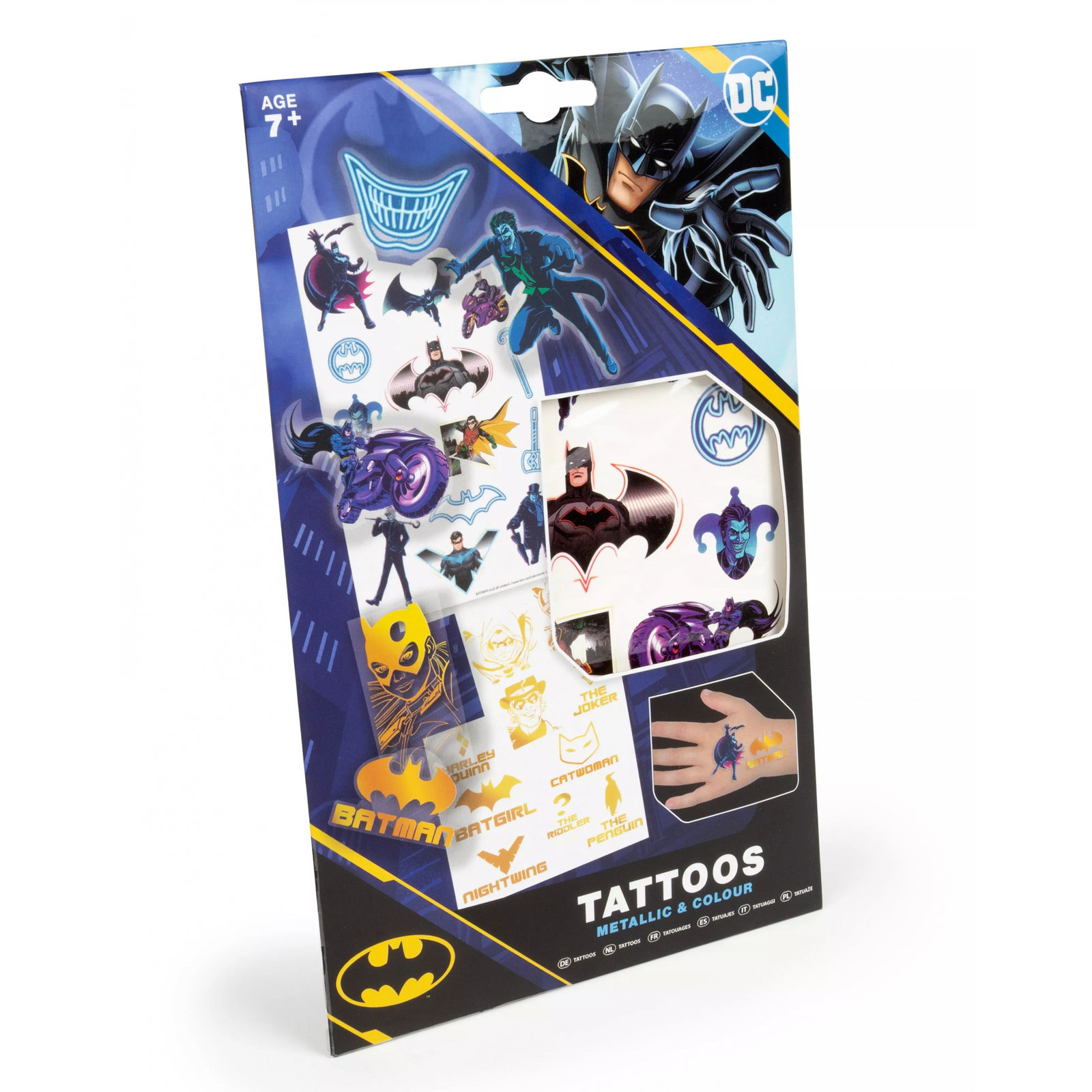 DC Batman Lemosható tetoválások (0303)