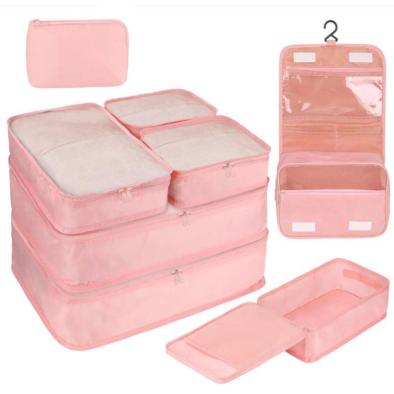 Kufryplus Travel organizers SN633 salmon (K0520000SN633)