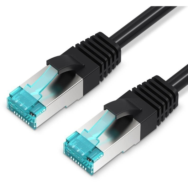 Vention Cat.5E FTP Patch Cable, 10m, fekete