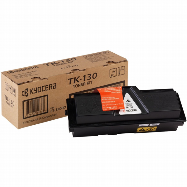 KYOCERA TK-130 tonerpatron 1 stk Original Sort