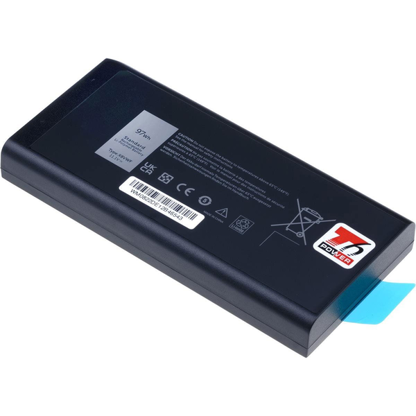 T6 Power for laptop Dell 453-BBBD, Li-Ion, 11.1 V, 8700 mAh (97 Wh), black