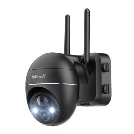 IeGeek ZS-GX1S 3MP WiFi kültéri kamera fekete (5906168438127) (ZS-GX1S Black)