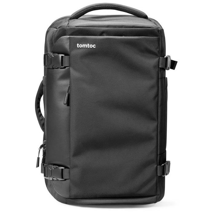 tomtoc Navigator - T66 Travel Laptop Backpack, fekete (TOM-T66M1D1)