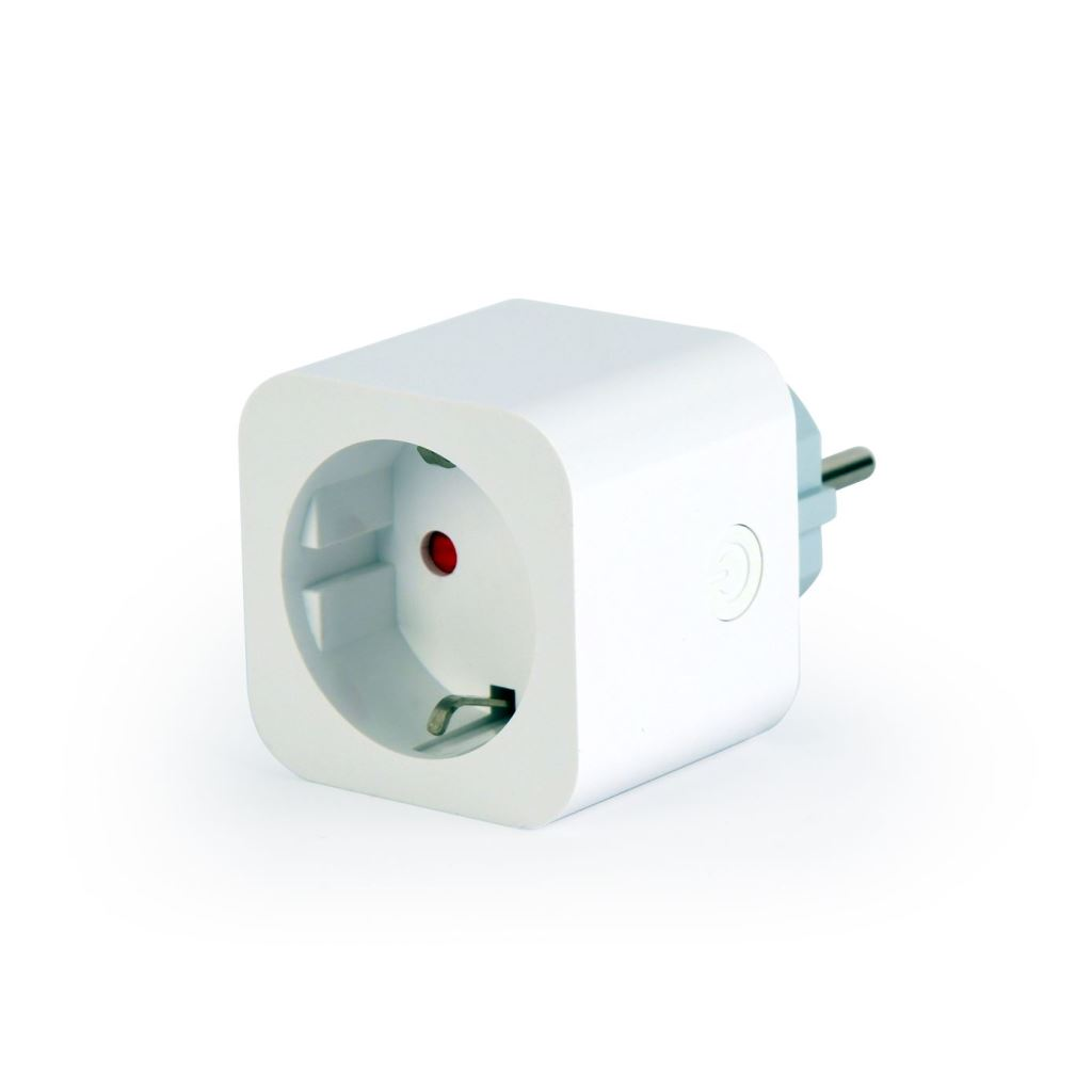 Elektrická Zásuvka Gembird bílá (TSL-PS-S1M-01-W)