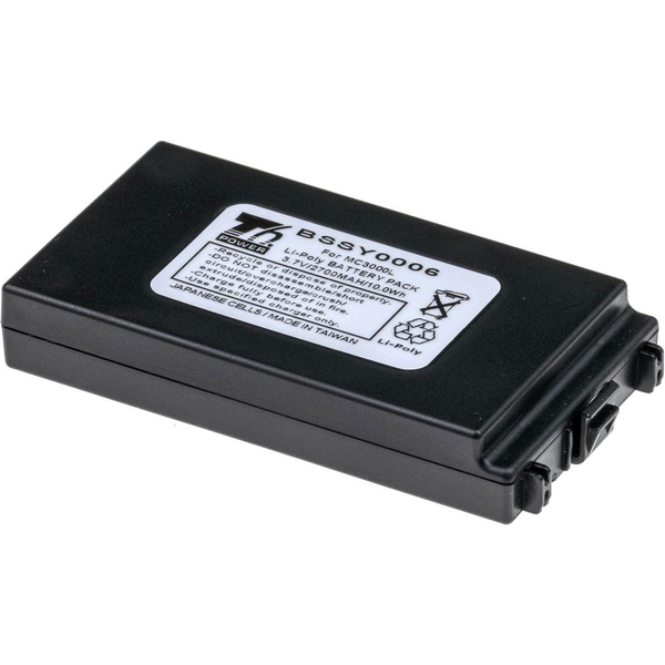 T6 Power for barcode scanner Symbol 55-060117-05, Li-Poly, 2700 mAh (10 Wh), 3.7 V
