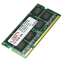 CSX 4GB /1600 DDR3 SoDIMM Notebook memória
