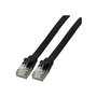 EFB RJ45 Patchkabel U/FTP,Cat.6A,TPE 4,0mm ultraflex,5m,sw (K5547SW.5)