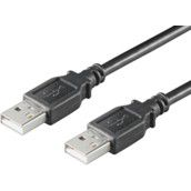 Microconnect USBAA2B cavo USB USB 2.0 1,8 m USB A Nero