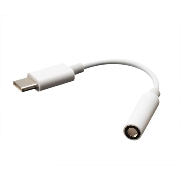 Akasa AK-CBCA27-10WH USB-C - 3,5 mm jack audio adapter fehér (AK-CBCA27-10WH)