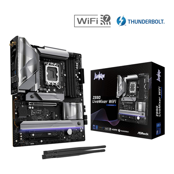 AsRock Z890 LIVEMIXER WIFI DDR5 Intel s1851 ATX Alaplap