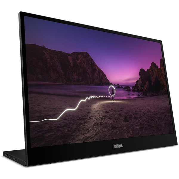 Lenovo ThinkVision M16 computerskærm 40,6 cm (16") 1920 x 1200 pixel WUXGA LCD Sort