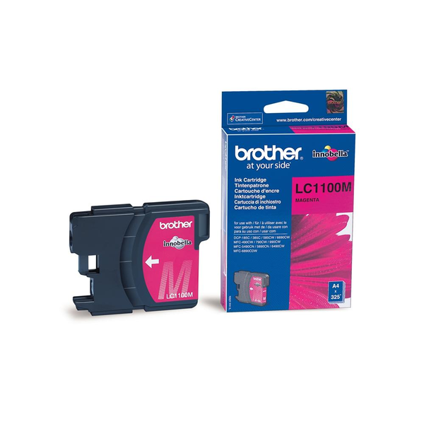 Brother LC-1100M cartucho de tinta 1 pieza(s) Original Magenta