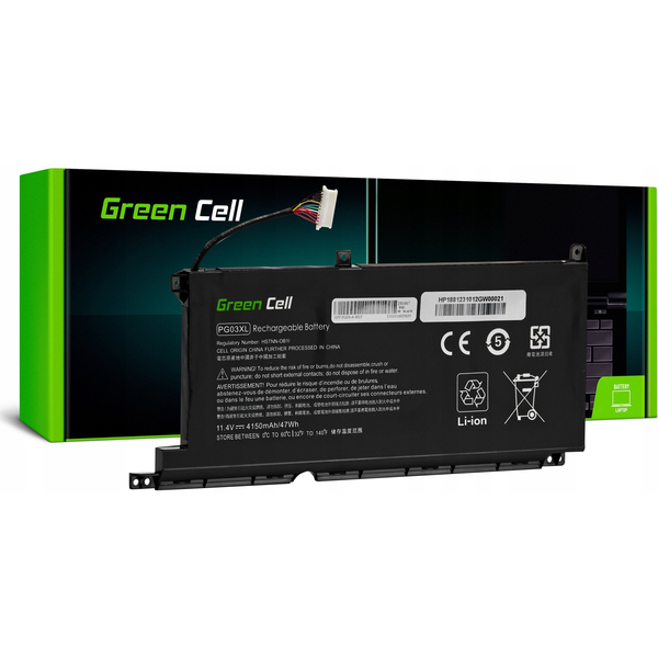Baterie do notebooků HP, Compaq, lithium-polymerová, 4150 mAh Green Cell
