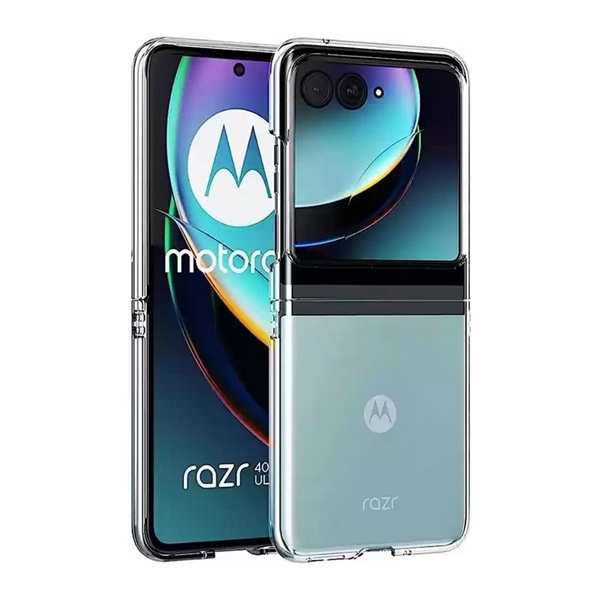 Műanyag telefonvédő (ultravékony) ÁTLÁTSZÓ Motorola Razr 40 Ultra 5G (XT2321-3) "Gigapack csomagolás" (GP-148812)