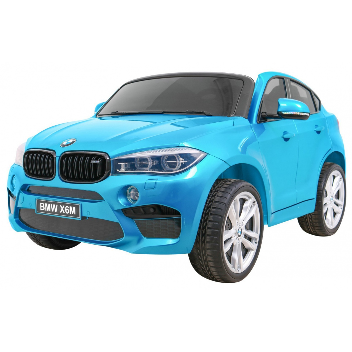 Ramiz BMW X6M XXL lakkozott Elektromos autó - Kék (PA.JJ2168.EXL.NIE)