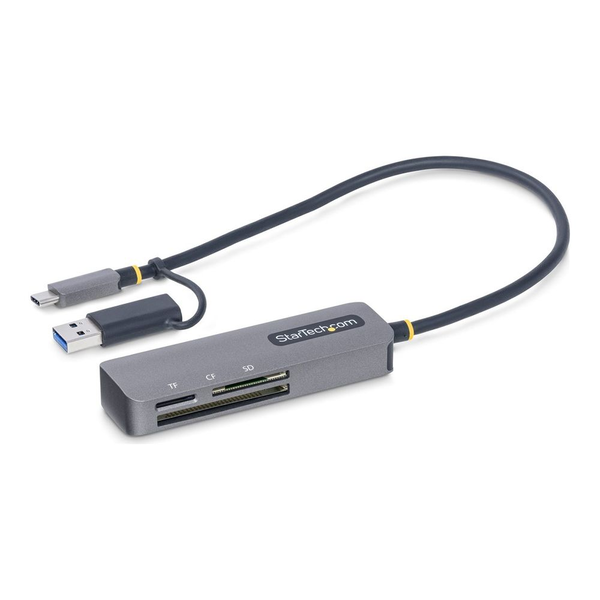 StarTech.com FCREADMICRO3V2 lettore di schede USB 3.2 Gen 1 (3.1 Gen 1) Type-C Grigio