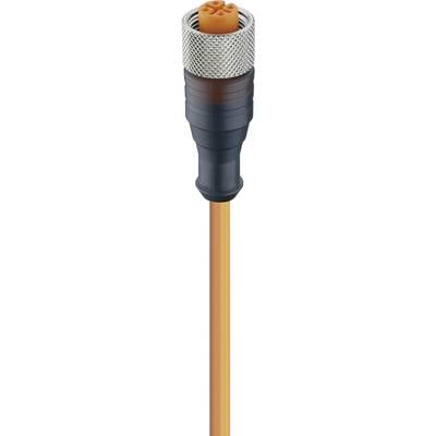 Lumberg Automation 11349-1 Érzékelő-/működtető összekötő, konfekcionált M12 Alj, egyenes 5.00 m Pólusszám: 4 1 db (11349-1)