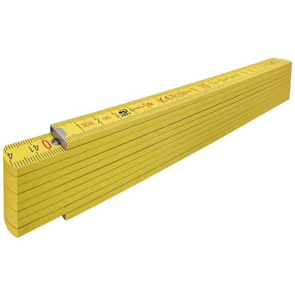 Stabila Holz-Gliedermaßstab Type 400  Méretarány 2 m Bükkfa (14556)