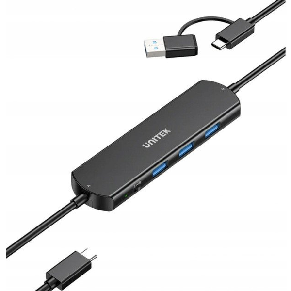 USB Hub Unitek U1344ABK01 3 port
