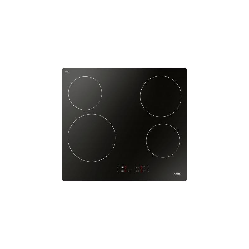 Amica PC6400ZH kerámia főzőlap - Fekete (PC6400ZH)