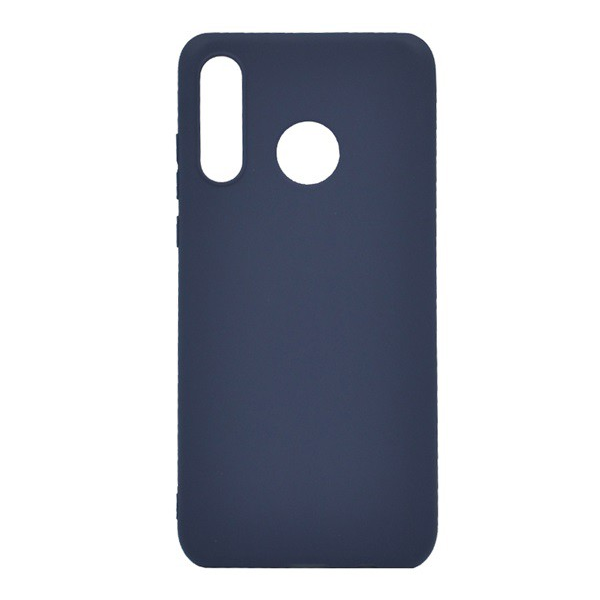 Gigapack Huawei P30 Lite Nova 4e Protector de telefon din silicon mat, Albastru Inchis