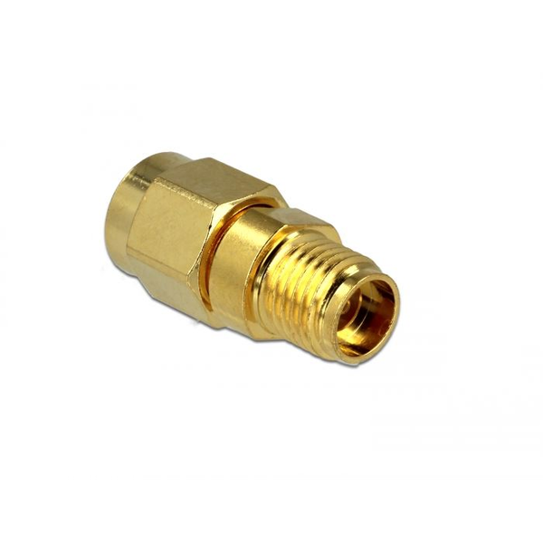 Delock RP-SMA csatlakozó > SMA Jack adapter (88728)