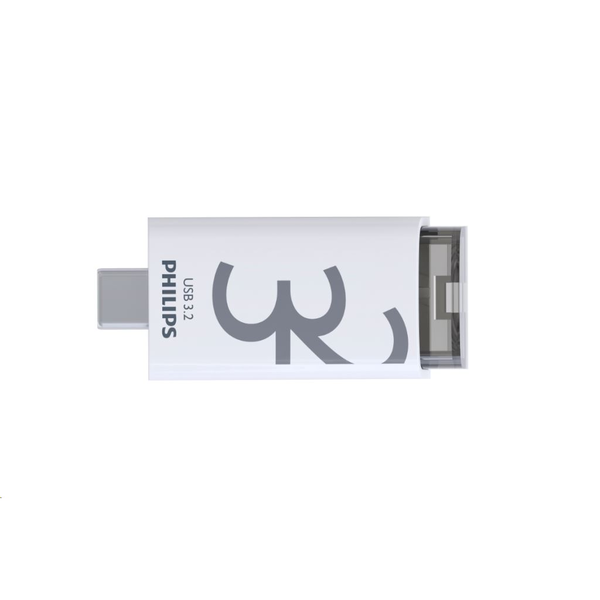 Pendrive Philips USB 3.2 32GB Click Series Gen 1 USB-C 32 GB USB 3.2 bílý