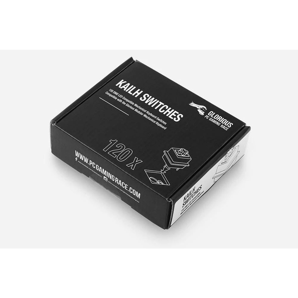 Glorious mechanikus billentyűzet cserekapcsoló szett Kailh Box White 120db (KAI-WHITE)