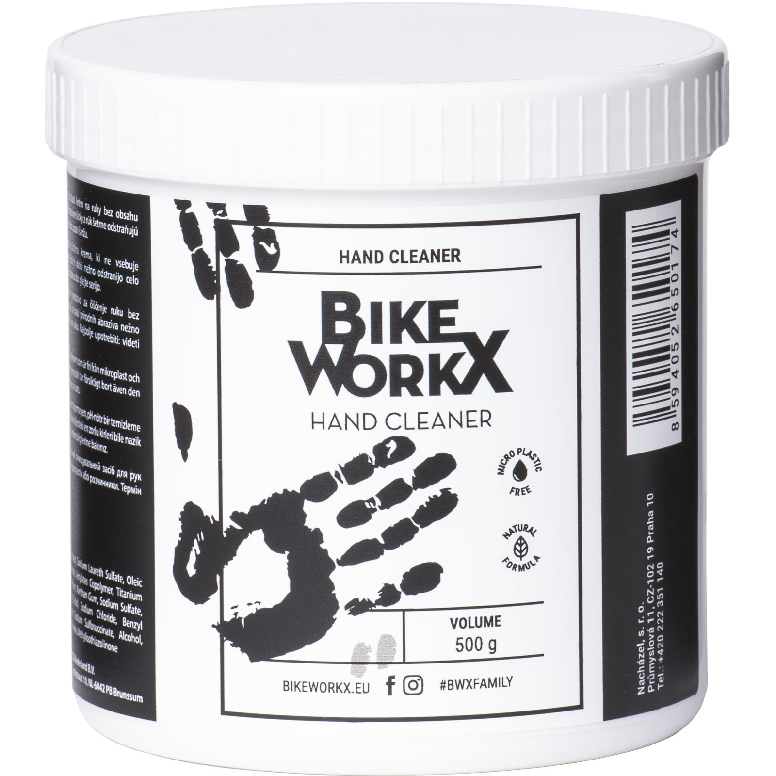 BikeWorkx Hand Cleaner 500 g (HAND/500)