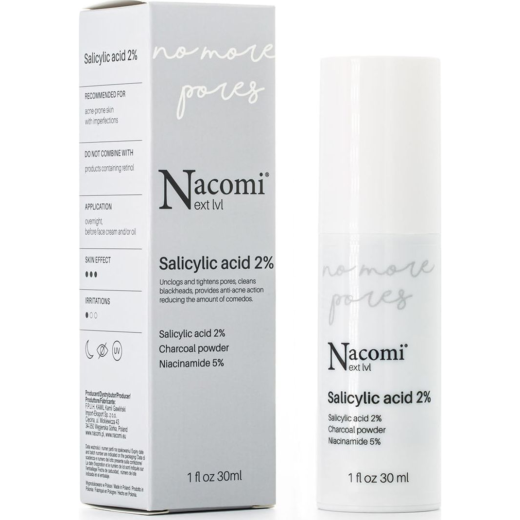 NACOMI Next Level Arcszérum szalicilsavval, 30 ml (5902539716122)