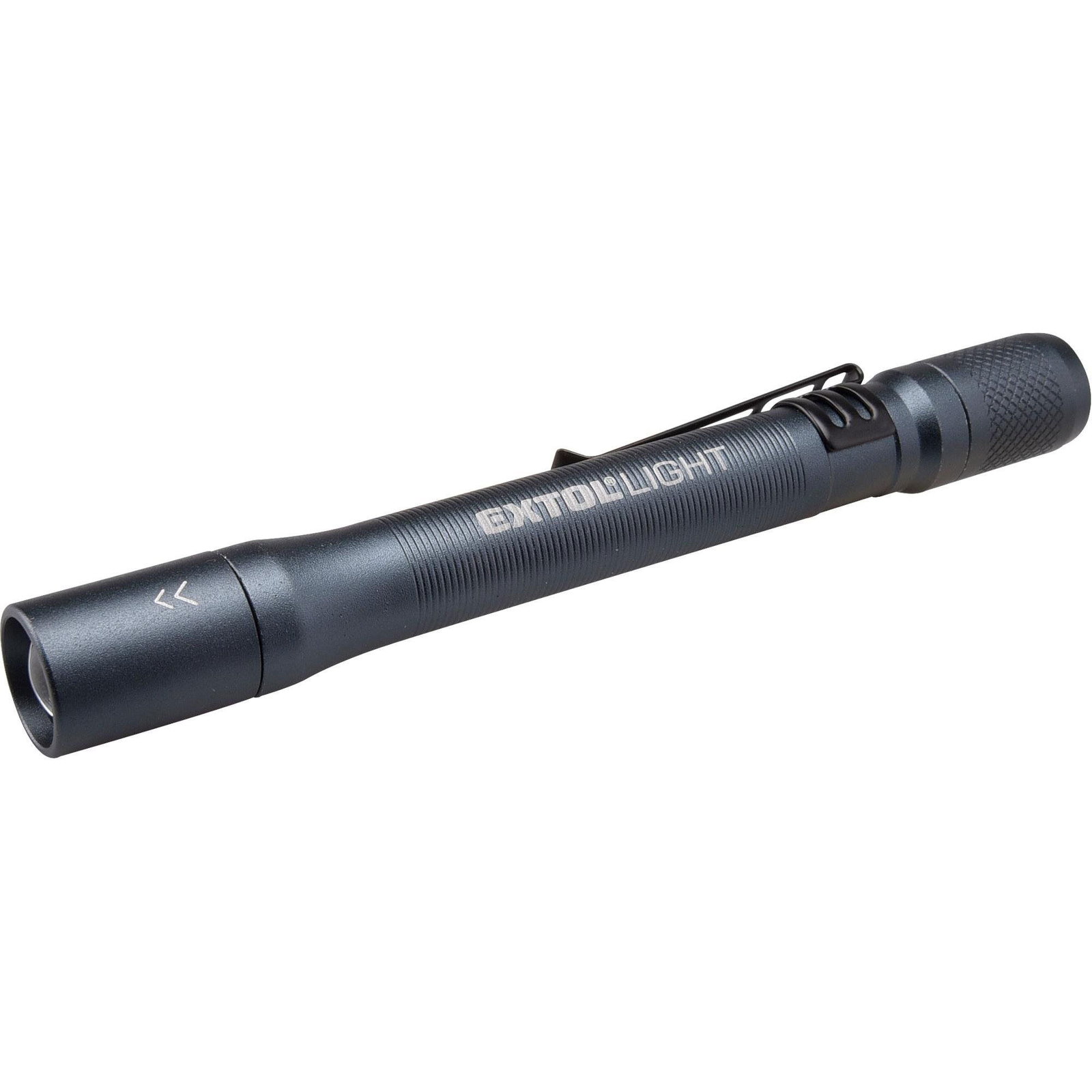 EXTOL LIGHT zseblámpa 100 lm, zoom, teljesen fém, 100 lm, CREE XPG (8595126978644)