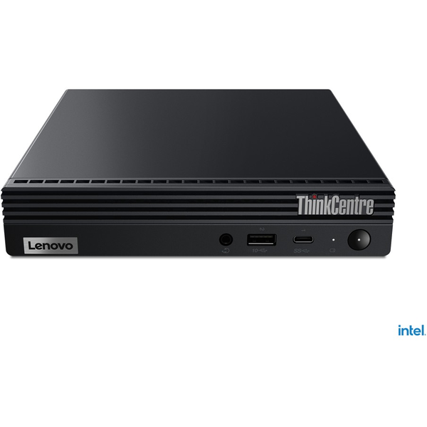 Lenovo ThinkCentre M60e Mini PC Intel® Core™ i5 i5-1035G1 8 GB DDR4-SDRAM 256 GB SSD Windows 10 Pro Fekete