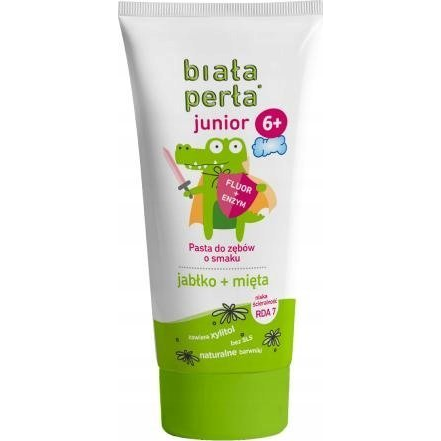BIAŁA PERŁA_Junior pasta do zębów dla dzieci 6+ 75ml