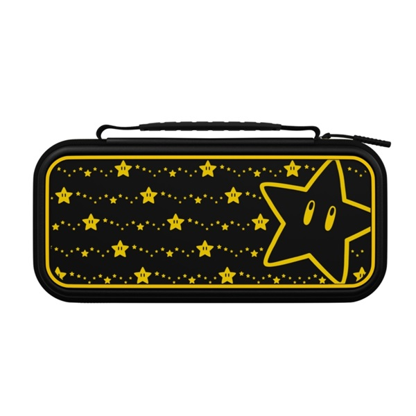 PDP 500-224-STGD custodia per console portatile Custodia rigida Nintendo Nero, Giallo