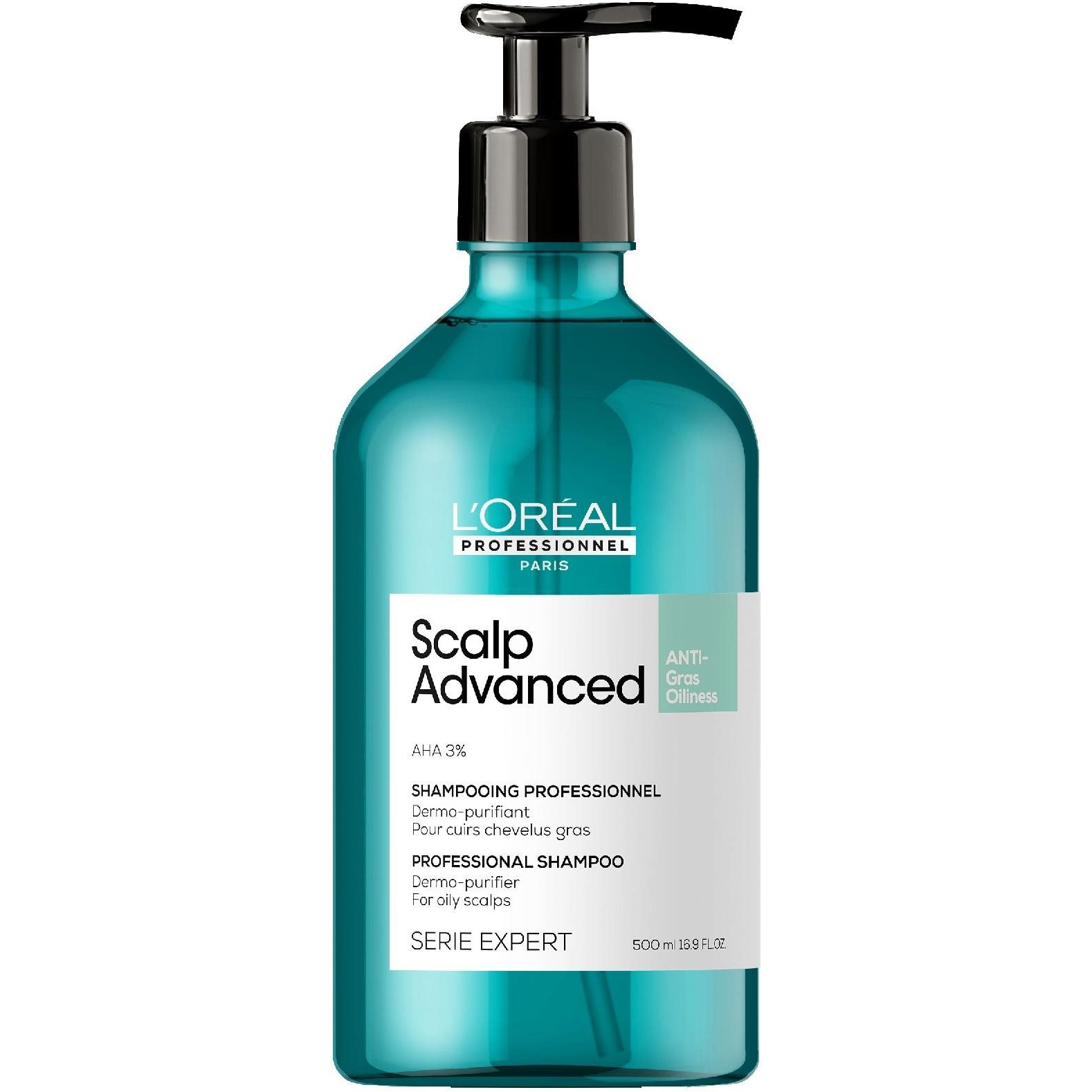 L'ORÉAL PROFESSIONNEL Serie Expert Scalp Advanced Anti-Oiliness Shampoo 500ml (3474637106447)