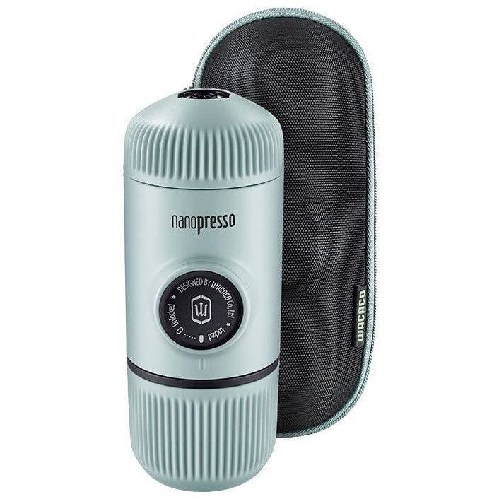 Wacaco Nanopresso Hordozható eszpresszó kávéfőző + kemény védőtok - Kék (1080)