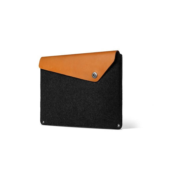 Mujjo SL078TN Macbook 12 Táska - Őzbarna/Fekete