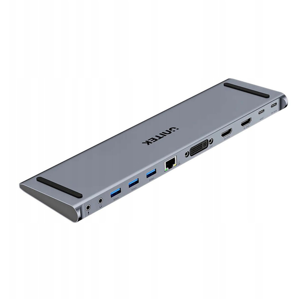 Stacja/replikator Unitek Unitek Stacja dokująca USB-C z DisplayLink 4K | 4K@30Hz | 5Gbps | PD 100W