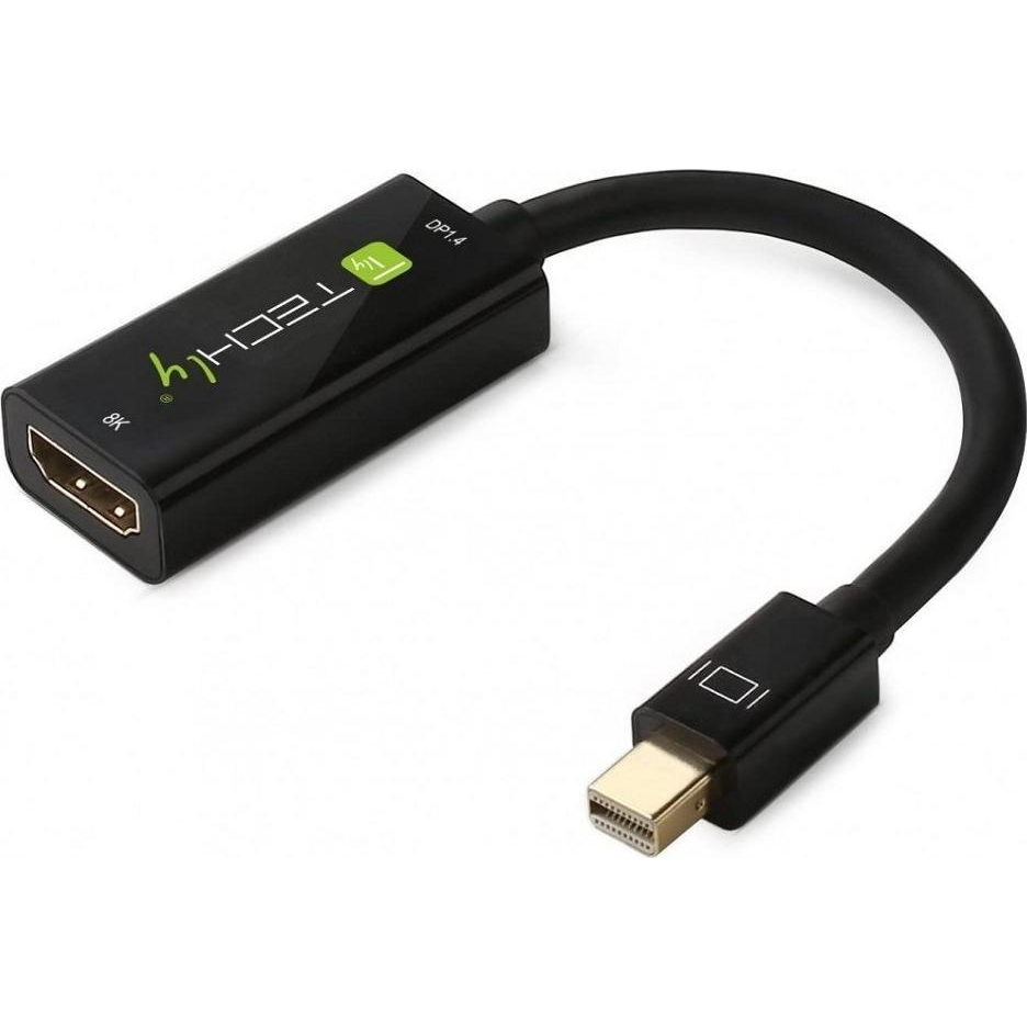Techly IADAP MDP-HDMIF8K video átalakító kábel Mini DisplayPort HDMI Fekete (IADAP MDP-HDMIF8K)
