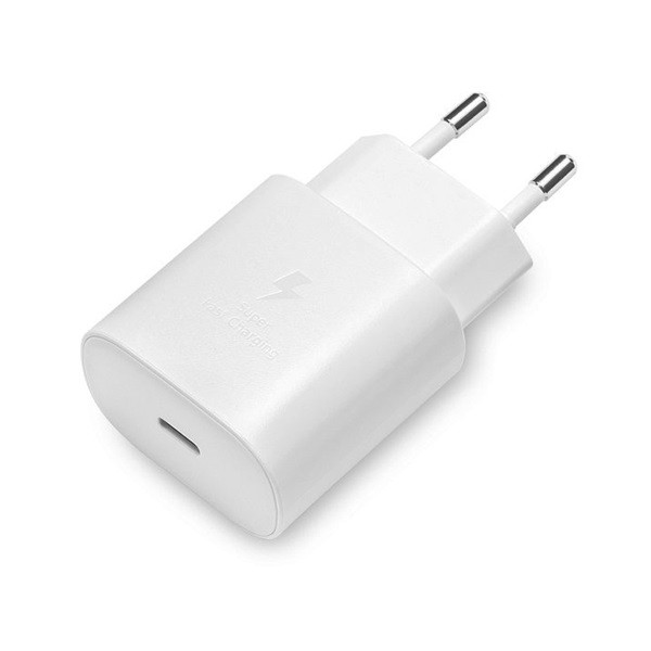 Síťová nabíječka Samsung EP-TA800XW 25W PD 3.0 s USB-C Sada Kabel 1m