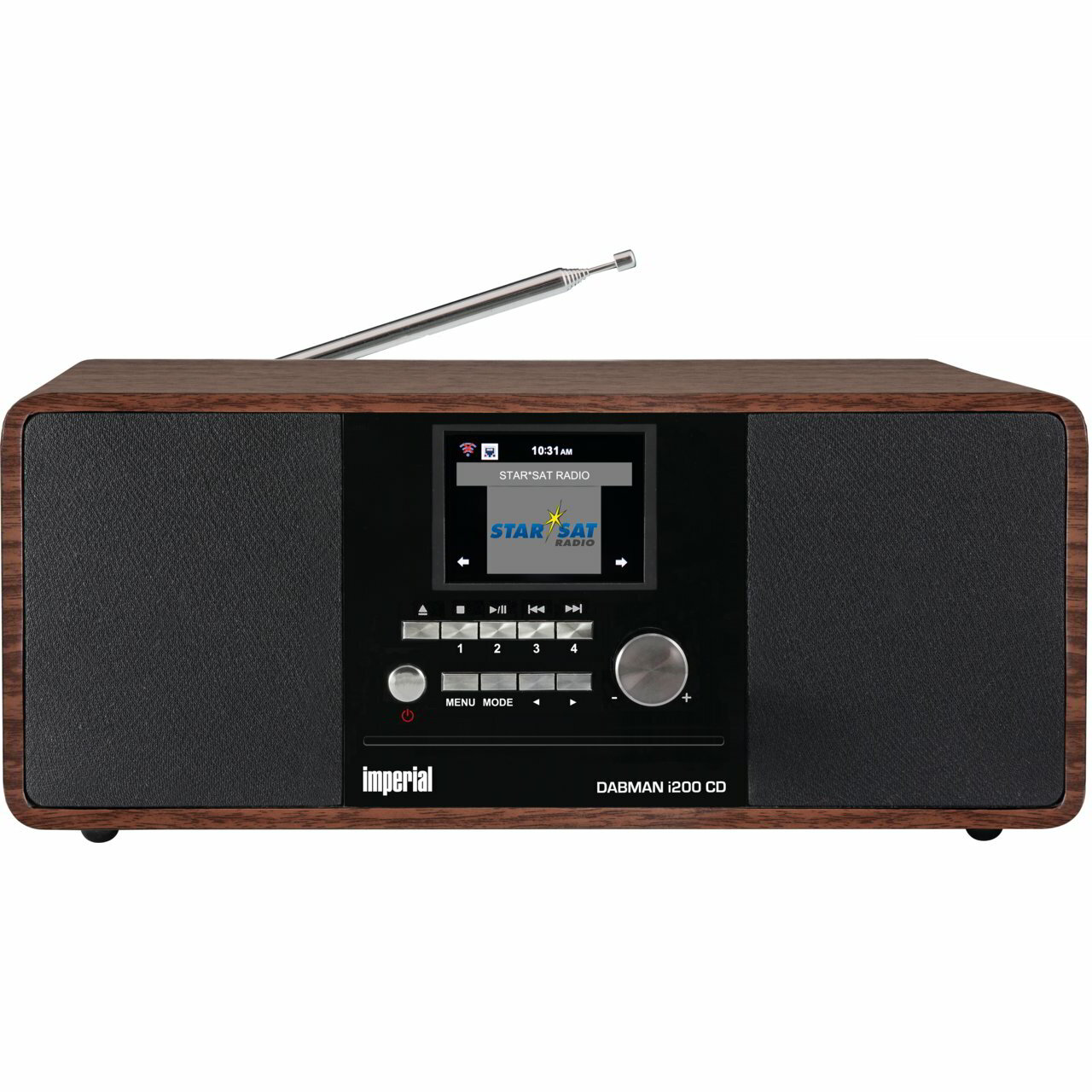 REHAU IMPERIAL DABMAN i200 CD Bluetooth hnedý (22-235-00)